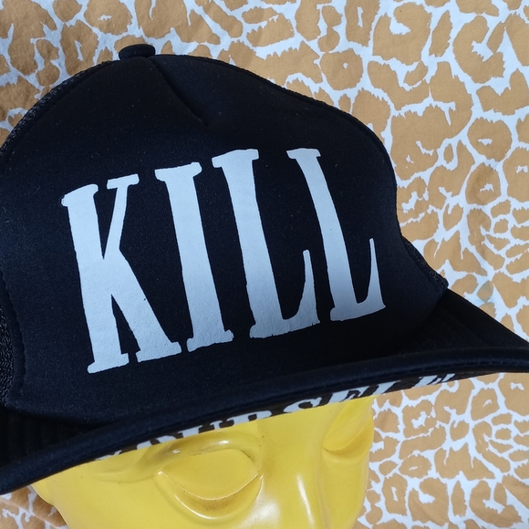 Kill yourself black snapback hat - Picture 2 of 6